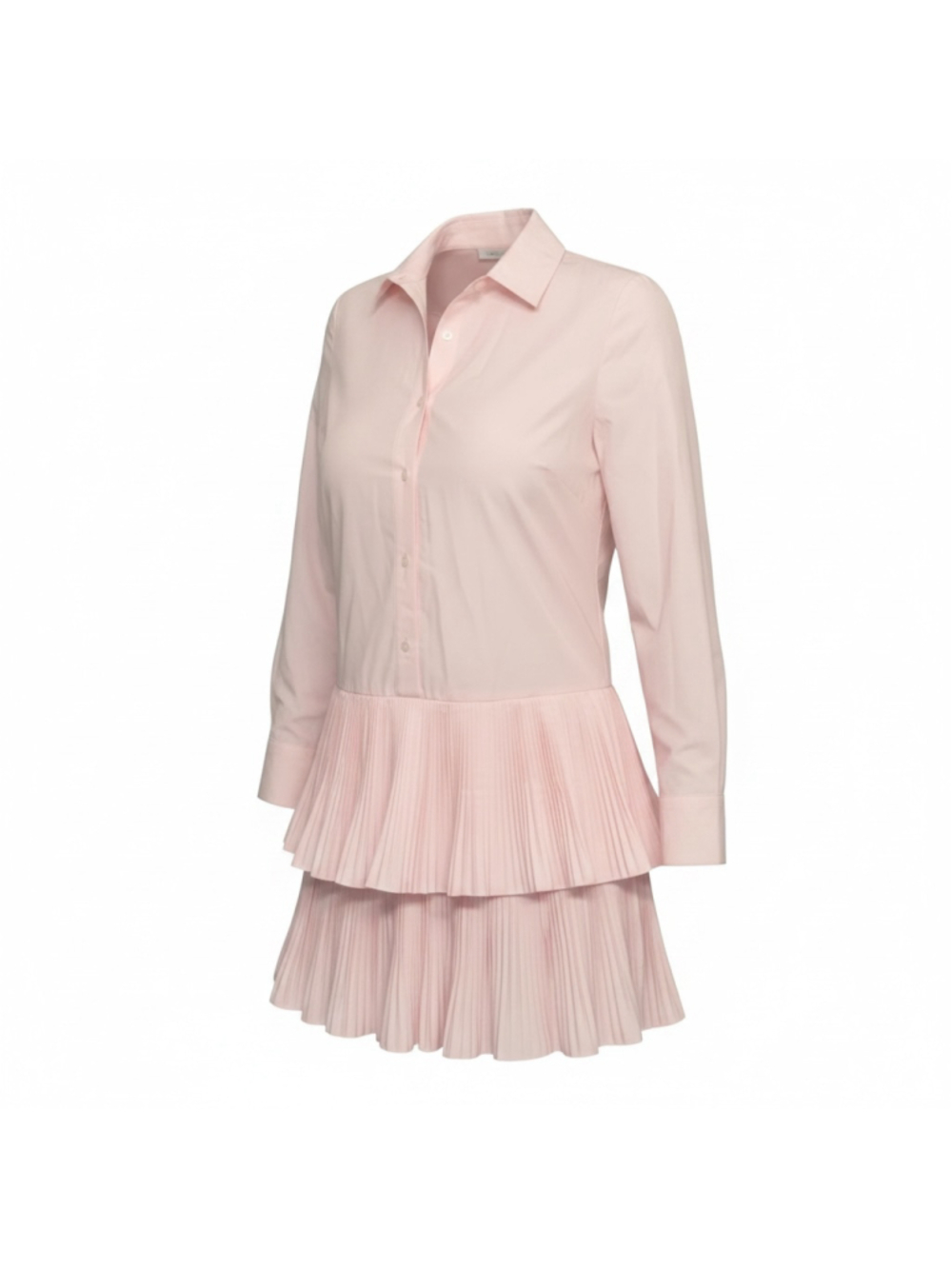 10 Crosby Derek Lam Stirling Plisse Mini Dress - Picture 14 of 15